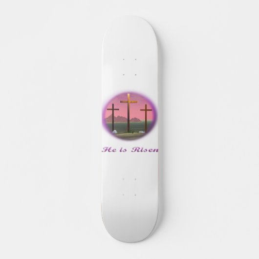 Christus ist Risen Skateboard (Vorne)