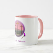 Christus ist Risen Tasse (VorderseiteRechts)