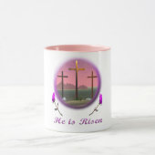 Christus ist Risen Tasse (Zentrum)