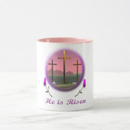 Christus ist Risen Tasse