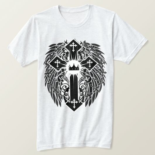 Christus ist unser Erlöser T-Shirt (Design vorne)