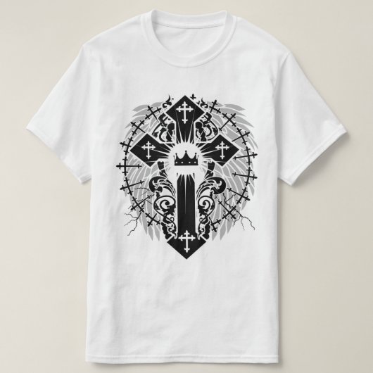 Christus ist unser Erlöser T-Shirt (Design vorne)