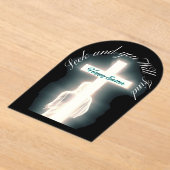 Christus ist zu Ostern erwacht Acryleinladungen (Ablage )