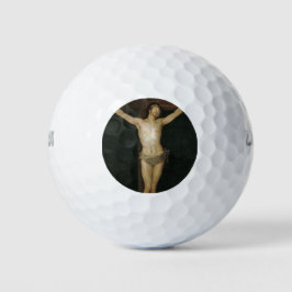 Christus (Jesus am Kreuz) (von Goya) Golfball