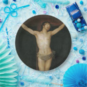 Christus (Jesus am Kreuz) (von Goya) Pappteller (Party)