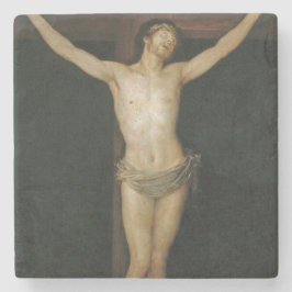 Christus (Jesus am Kreuz) (von Goya) Steinuntersetzer