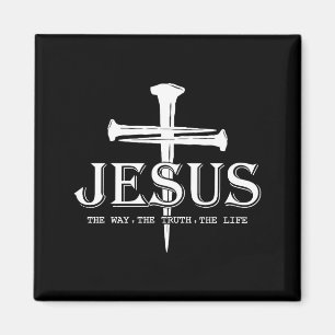 Christus Jesus Der Weg. Die Wahrheit. Das Leben Ge Magnet