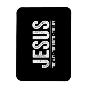 Christus Jesus Der Weg. Die Wahrheit. Das Leben Ge Magnet