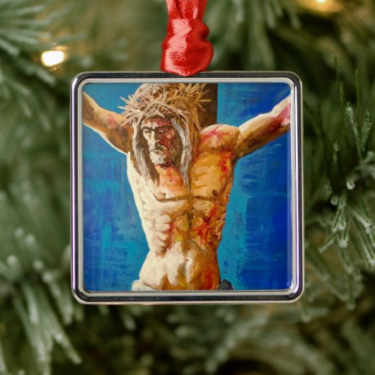 Christus Jesus Ornament Aus Metall (Baum)