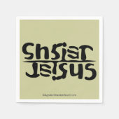 Christus Jesus Serviette (Vorderseite)