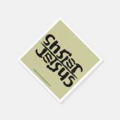 Christus Jesus Serviette (Ecke)