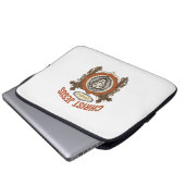 Christus Jesus Vintage Löwe Glaube Laptopschutzhülle (Vorne Knopf)