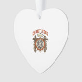 Christus Jesus Vintage Löwe Glaube Ornament (Vorderseite)