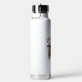 Christus Jesus Vintage Löwe Glaube Trinkflasche (rechts)