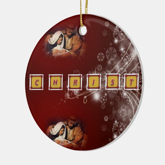 Christus Keramik Ornament (Links)