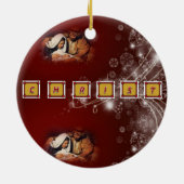 Christus Keramik Ornament (Hinten)