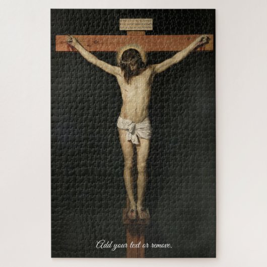 "Christus Kreuzfied" by Diego Valazquez, 1632, Puzzle (Vertikal)