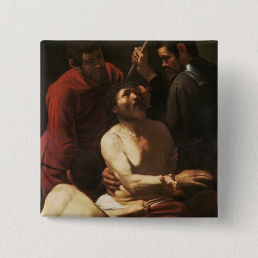 Christus krönte durch Dornen, c.1602 Button (Vorderseite)