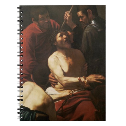 Christus krönte durch Dornen, c.1602 Notizblock (Vorderseite)