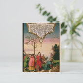 Christus lehrt seine Jünger Postkarte (Stehend Vorderseite)