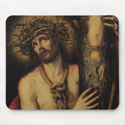 Christus, Mann von Sorgen, 1641 (Öl auf Leinwand) Mousepad (Vorne)