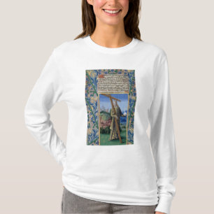 Christus mit dem Kreuz und der Kugel T-Shirt