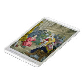 Christus mit den Ärzten im Tempel, aus einer Bibel Magnet (Linke Seite)