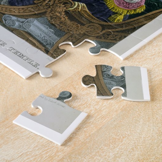 Christus mit den Doktoren im Tempel, von einem Puzzle (Seite)