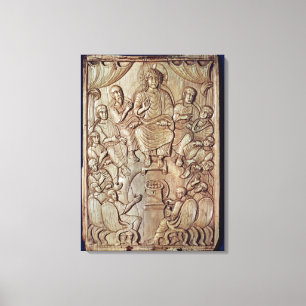 Christus mit den zwölf Aposteln Leinwanddruck