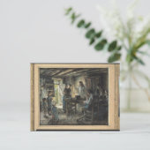 Christus mit der Meek, 1903-04 Postkarte (Stehend Vorderseite)