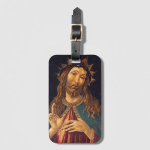 Christus mit Dornenkrone von Sandro Botticelli Gepäckanhänger