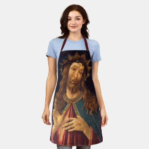 Christus mit Dornenkrone von Sandro Botticelli Schürze
