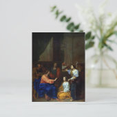 Christus mit Martha und Maria Postkarte (Stehend Vorderseite)