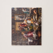 Christus mit Martha und Mary von Joos Goemare Puzzle (Vertikal)