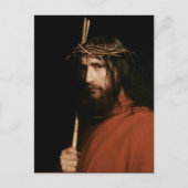 Christus mit Thorns. Fine Art Oaster Postkarte (Vorderseite)