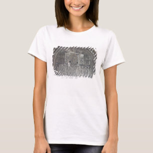 Christus mit zwei Engeln und Szenen vom Leben von T-Shirt