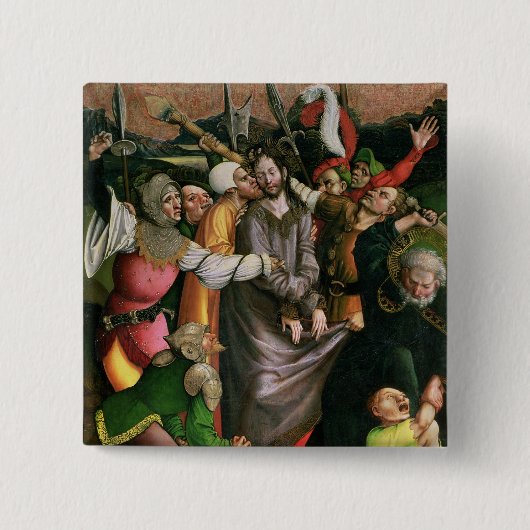 Christus nahm im Garten von Gethsemane fest Button (Vorderseite)