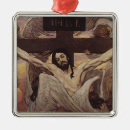 Christus Ornament Aus Metall