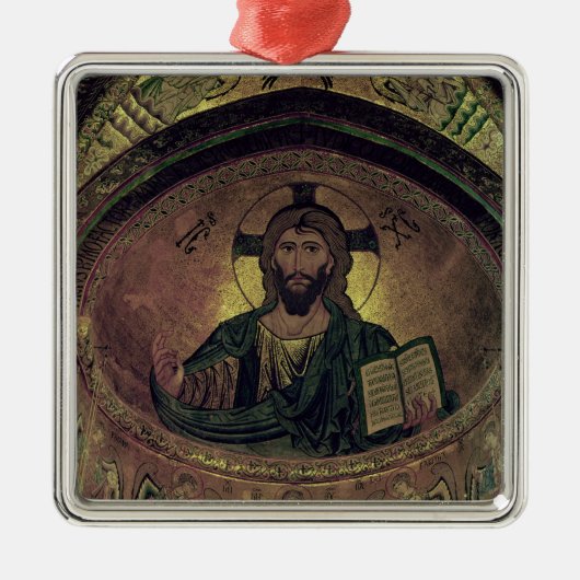 Christus Pantocrat im Apse Silbernes Ornament (Vorne)