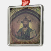 Christus Pantocrat im Apse Silbernes Ornament (Links)
