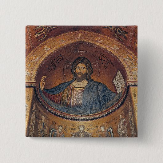 Christus Pantocrator und Madonna Button (Vorderseite)