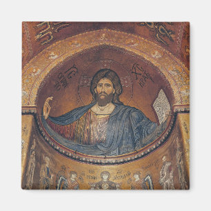 Christus Pantocrator und Madonna Magnet