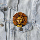 Christus Pantokrator Button (Beispiel)