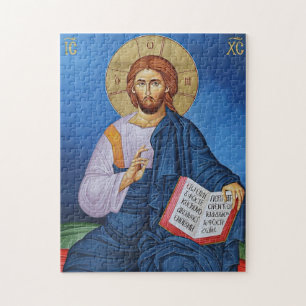 Christus Pantokrator Orthodoxe christliche Ikone Puzzle