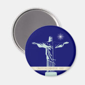 Christus Rio de Janeiro Magnet (Vorderseite/Rückseite)