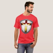 Christus-Schild-Shirt T-Shirt (Vorne ganz)