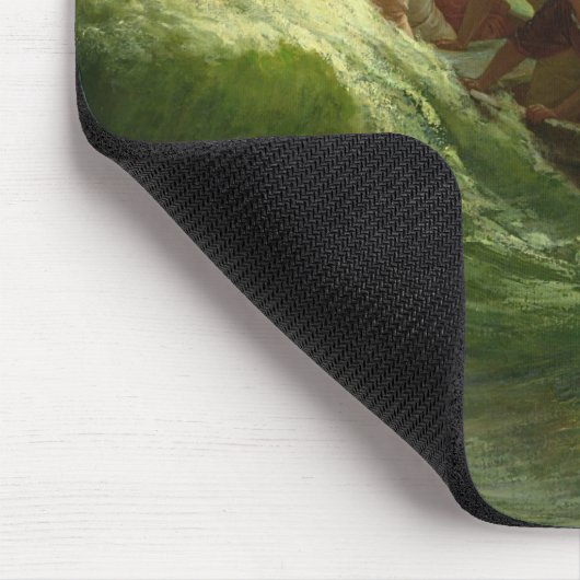 Christus schlafend in seinem Boot Mousepad (Ecke)