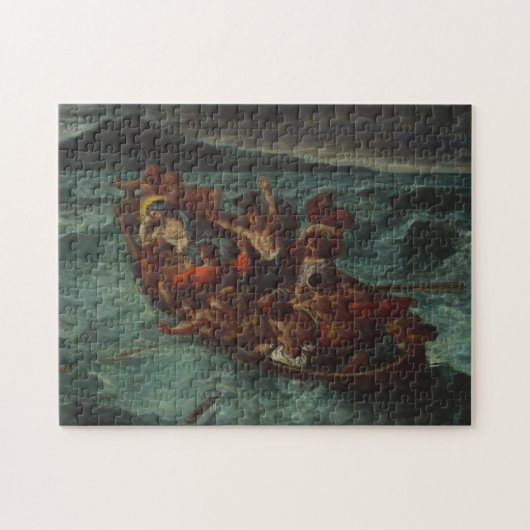Christus schlafend während des Sturms Puzzle (Horizontal)