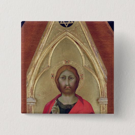 Christus-Segen, c.1325 Button (Vorderseite)