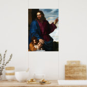 Christus Segen die Kinder - Artemisa Gentilesch Poster (Küche)